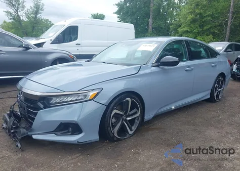 2021 Honda Accord Sport Special Edition из США, поврежденный, VIN 1HGCV1F42MA025031